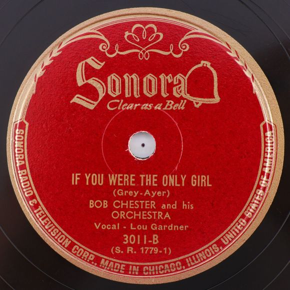 Bob Chester - Surrender / If You Were The Only Girl 1946 10" 78 rpm Record 3011 - Picture 3 of 16
